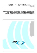 ETSI TR 102648-2-V1.1.1 (26.2.2007)