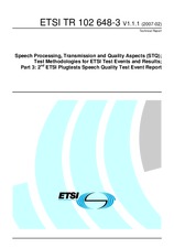 ETSI TR 102648-3-V1.1.1 (26.2.2007)