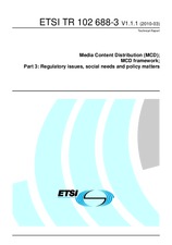 ETSI TR 102688-3-V1.1.1 (1.3.2010)