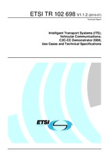 ETSI TR 102698-V1.1.2 (5.7.2010)