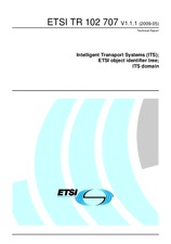 ETSI TR 102707-V1.1.1 (25.5.2009)