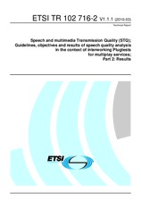ETSI TR 102716-2-V1.1.1 (16.3.2010)