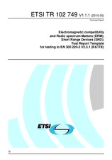 ETSI TR 102749-V1.1.1 (31.5.2010)