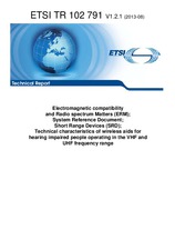 ETSI TR 102791-V1.2.1 (2.8.2013)