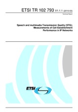 ETSI TR 102793-V1.1.1 (18.3.2010)