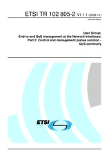 ETSI TR 102805-2-V1.1.1 (20.11.2009)