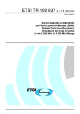 ETSI TR 102837-V1.1.1 (16.8.2010)