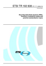 ETSI TR 102838-V1.1.1 (2.10.2009)