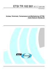 ETSI TR 102881-V1.1.1 (30.6.2010)