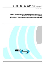 ETSI TR 102927-V1.1.1 (26.11.2010)