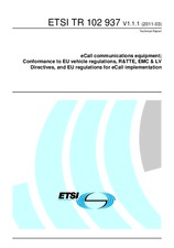 ETSI TR 102937-V1.1.1 (28.3.2011)