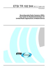 ETSI TR 102944-V1.1.1 (22.7.2011)