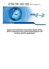 ETSI TR 103122-V1.1.1 (30.11.2012)