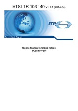 ETSI TR 103140-V1.1.1 (11.4.2014)