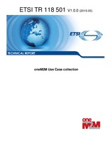 ETSI TR 118501-V1.0.0 (6.5.2015)