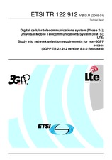 ETSI TR 122912-V8.0.0 (9.1.2009)