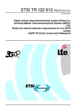 ETSI TR 122912-V9.0.0 (21.1.2010)