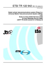 ETSI TR 122942-V8.1.0 (30.1.2009)