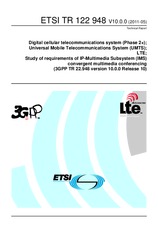 ETSI TR 122948-V10.0.0 (19.5.2011)