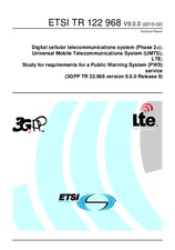 ETSI TR 122968-V9.0.0 (3.2.2010)