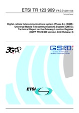ETSI TR 123909-V4.0.0 (31.3.2001)