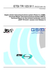 ETSI TR 123911-V4.0.0 (31.3.2001)