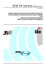 ETSI TR 123919-V9.0.0 (11.1.2010)