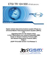 ETSI TR 124930-V7.6.0 (10.1.2012)