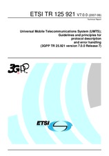 ETSI TR 125921-V7.0.0 (30.6.2007)