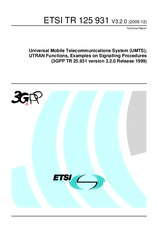ETSI TR 125931-V3.2.0 (31.12.2000)