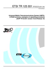 ETSI TR 125931-V10.0.0 (14.4.2011)