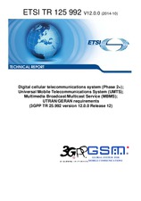 ETSI TR 125992-V12.0.0 (14.10.2014)
