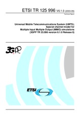 ETSI TR 125996-V6.1.0 (27.1.2004)