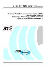 ETSI TR 125996-V7.0.0 (28.6.2007)