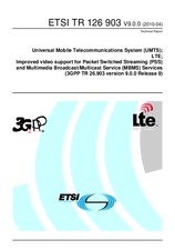 ETSI TR 126903-V9.0.0 (14.4.2010)