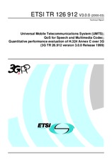 ETSI TR 126912-V3.0.0 (31.3.2000)