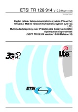 ETSI TR 126914-V10.0.0 (20.4.2011)