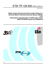 ETSI TR 126936-V8.0.0 (22.1.2009)