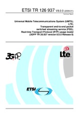 ETSI TR 126937-V8.0.0 (22.1.2009)