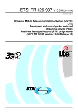 ETSI TR 126937-V10.0.0 (20.4.2011)