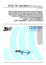 ETSI TR 129998-4-1-V8.0.0 (19.1.2009)