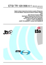 ETSI TR 129998-4-1-V9.0.0 (27.1.2010)