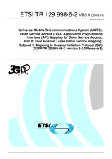 ETSI TR 129998-6-2-V8.0.0 (19.1.2009)