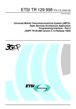 ETSI TR 129998-V3.1.0 (30.9.2000)