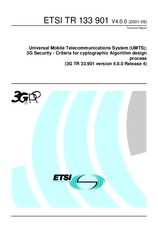ETSI TR 133901-V4.0.0 (30.9.2001)