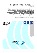 ETSI TR 133918-V7.0.0 (30.6.2007)