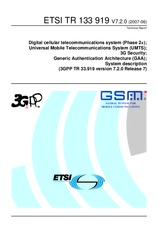ETSI TR 133919-V7.2.0 (30.6.2007)