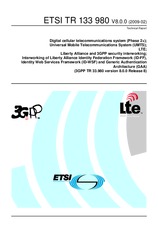 ETSI TR 133980-V8.0.0 (3.2.2009)