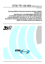 ETSI TR 135909-V6.0.0 (31.12.2004)