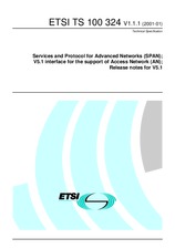 ETSI TS 100324-V1.1.1 (16.1.2001)